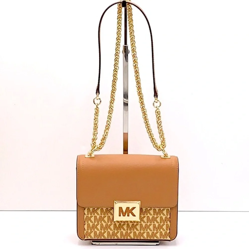 MICHAEL KORS SONIA SMALL SQUARE SHOULDER XBODY - Picture 8 of 16